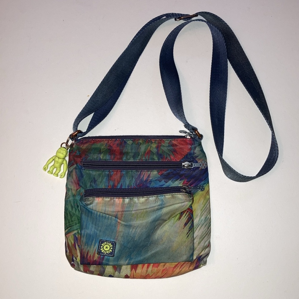 Kipling Multi-Color Crossbody Sling Bag or Small Travel Purse